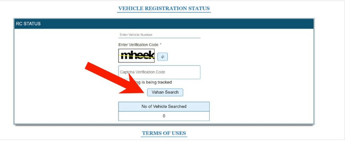 Vehicle Owner Details